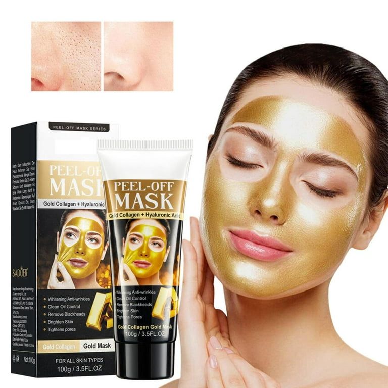 Sadoer Gold Collagen + Hyaluronic Acid Peel Off Face Mask 100g