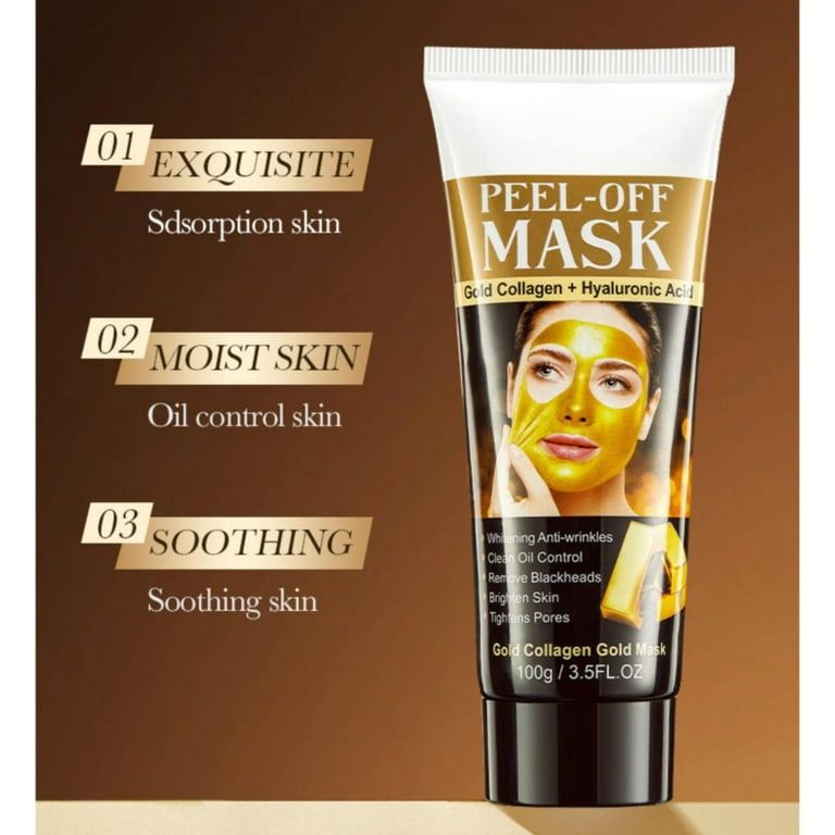 Sadoer Gold Collagen + Hyaluronic Acid Peel Off Face Mask 100g