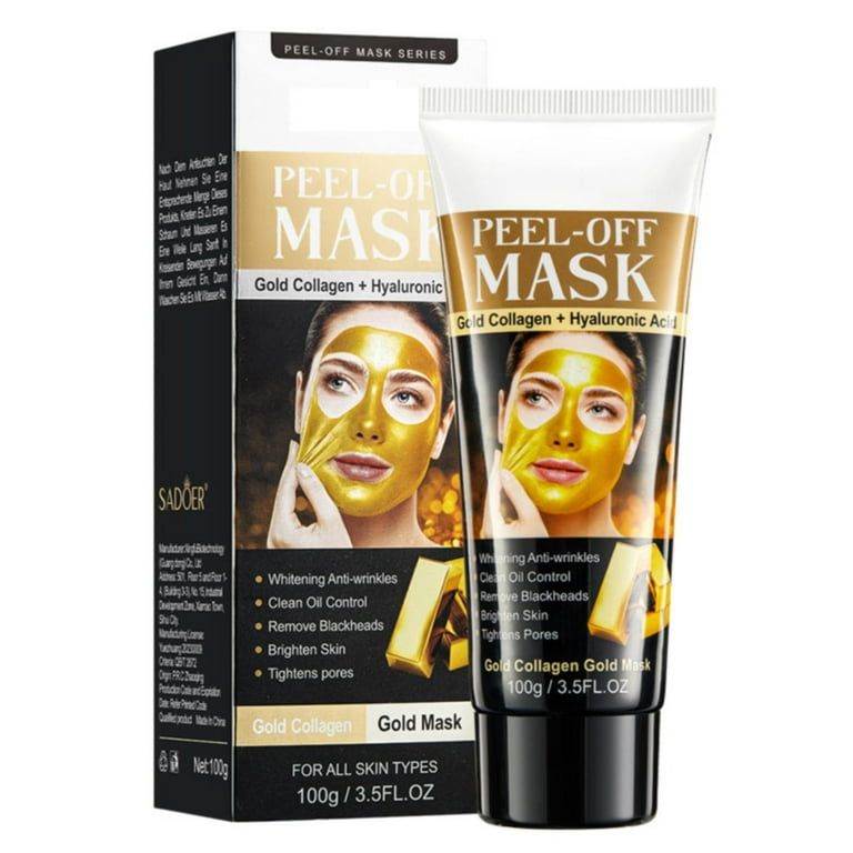 Sadoer Gold Collagen + Hyaluronic Acid Peel Off Face Mask 100g