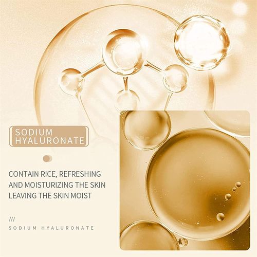BIOAQUA Rice Raw Pulp Cream For Face, Improves Moisture Skin Barrier, Nourishes Deeply, Facial Moisturizing, Nourishing And Hydrating With Rice Extract For Women 50g