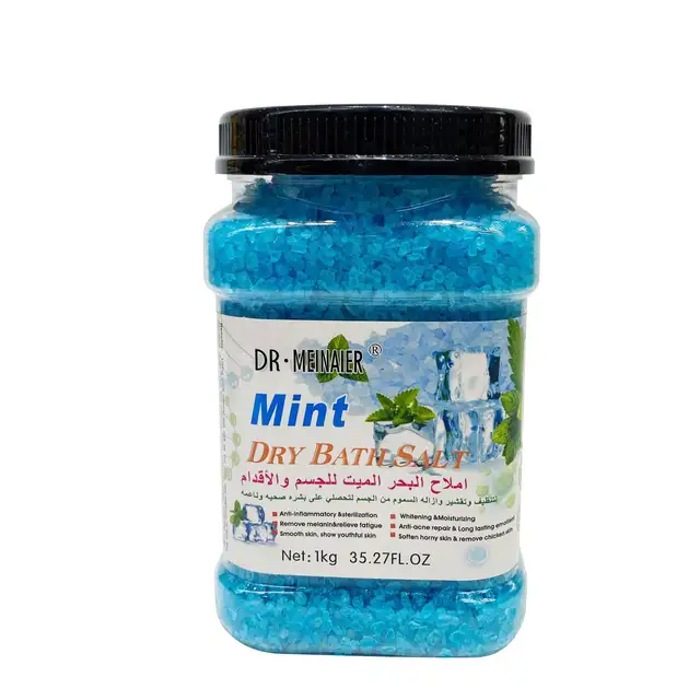 Dr. Meinaier Mint Whitening And Moisturizing Dry Bath Salt 1kg