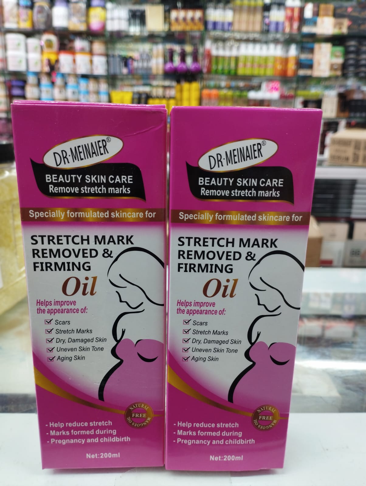 DR MEINAIER Stretch Mark Remover Oil Skin Firming Clears Stretch Marks 200 ml