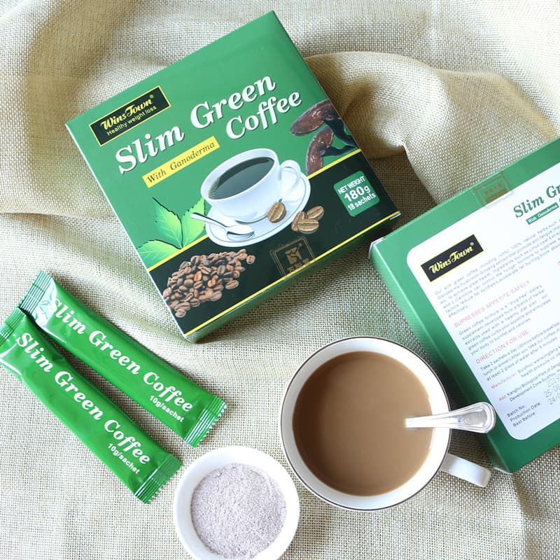 Slim Green Coffee with Ganoderma,Weight Loss Coffee,180g