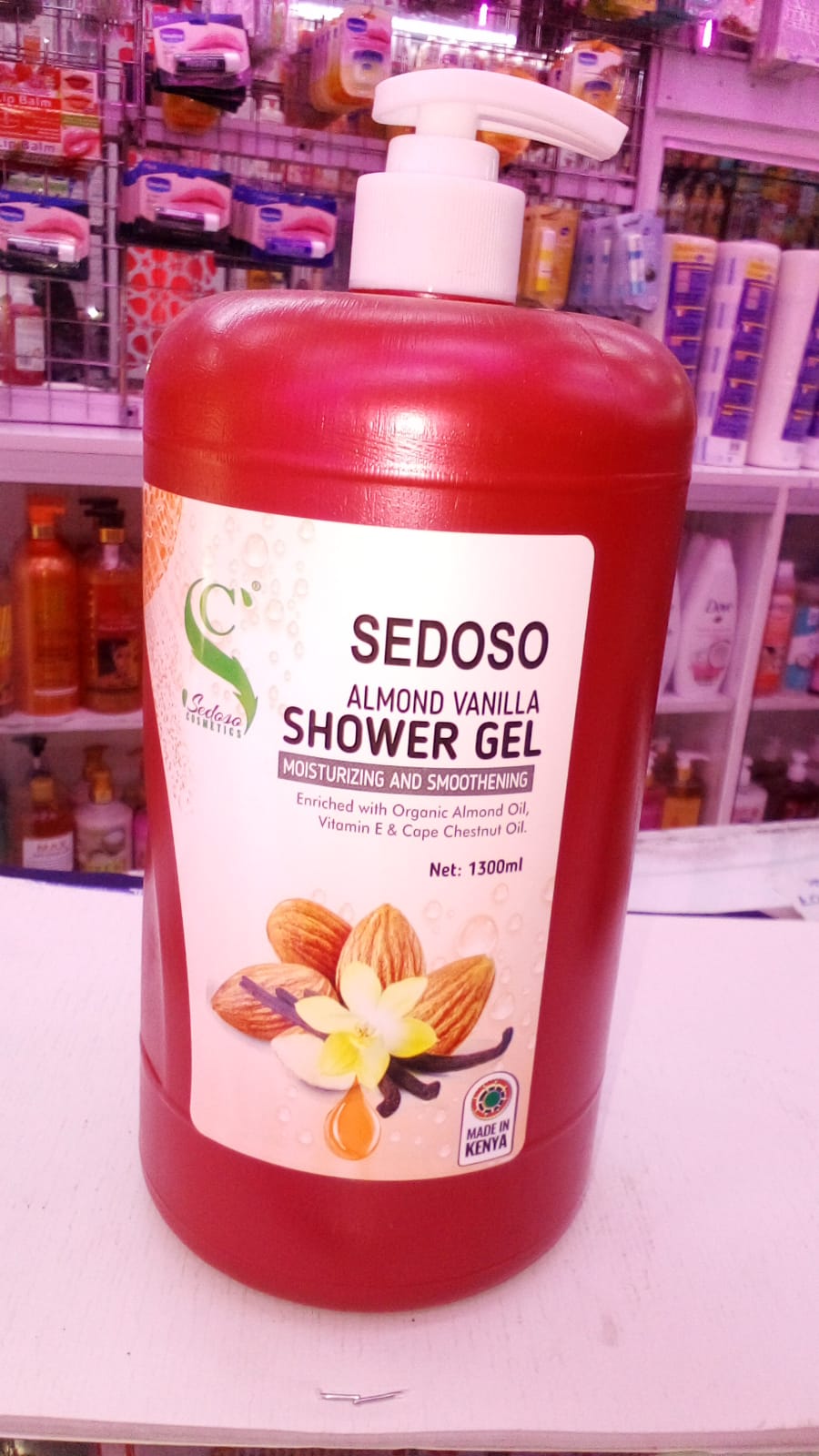 Sedoso Almond Vanilla Moisturizing / Smoothening Shower Gel (1300ml)