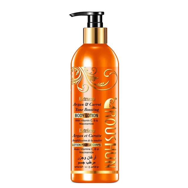 Roushun Argan And Carrot Tone Boosting Body Lotion 500 ml