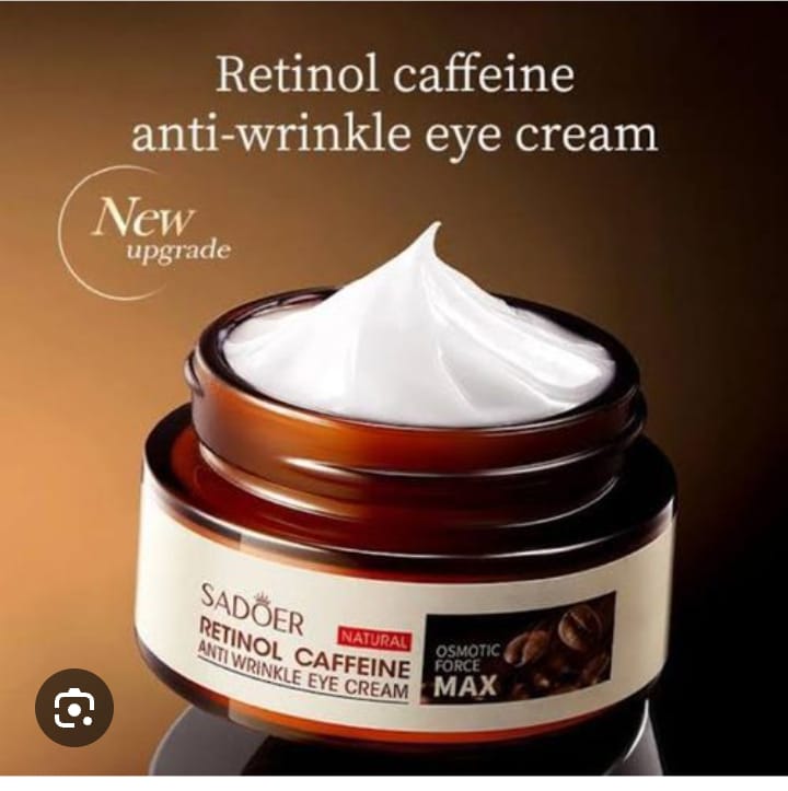 SADOER' Retinol Caffeine anti wrinkle eye cream