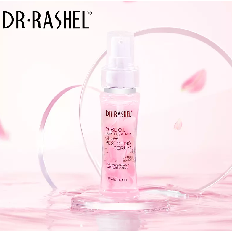 Dr Rashel Rose Oil Nutritious Vitality Glow Restoring Face serum 40 ml