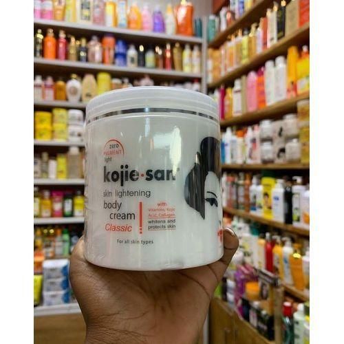Kojie San Skin Lightening Body Cream Lightens Dark Spots, Hydrates, Rejuvenates, Improves Texture, And Evens Skin Tone For Radiant Skin