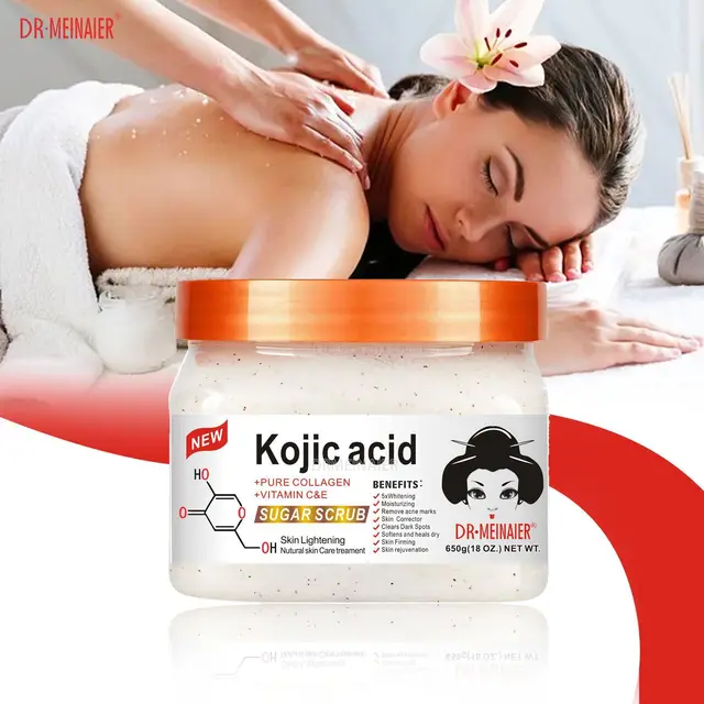 Dr.Meinaier Kojic Acid Brightening Sugar Scrub 650g