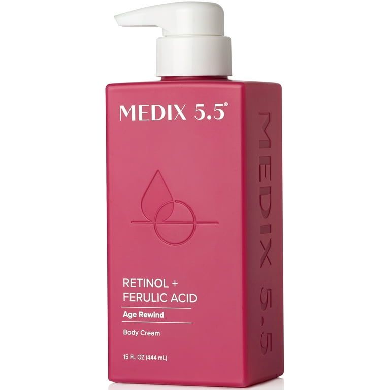 MEDIX 5.5 Retinol + Ferulic Acid Anti Aging Body Cream 444 ml