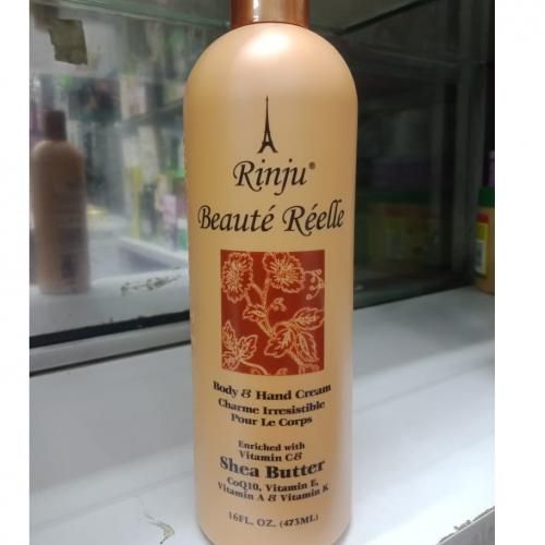 Rinju Beaute Reelle Hand And Body Lotion With Shea Butter 'EK' 473 ml