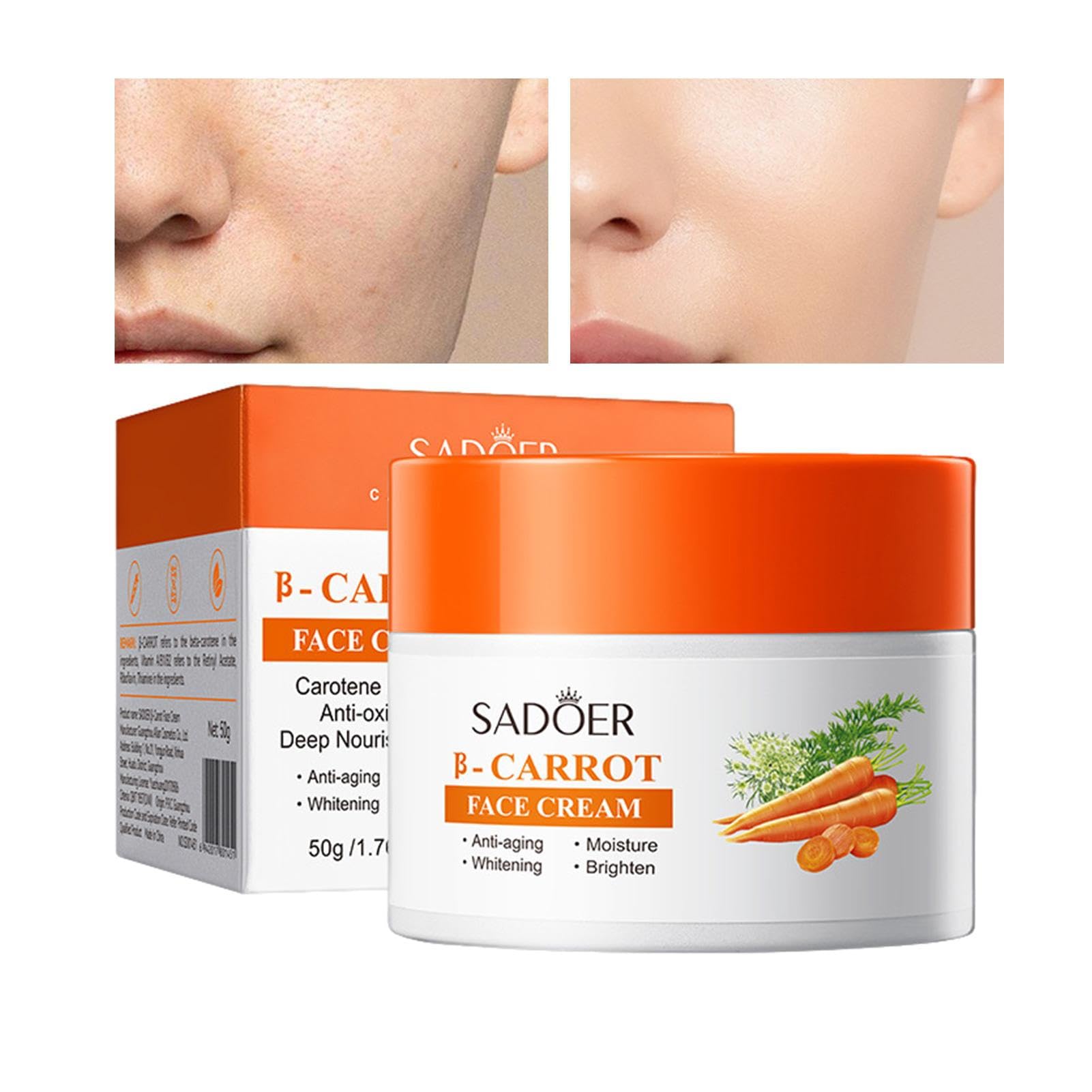 Sadoer B - Carrot Moisturizing Face Cream 50g
