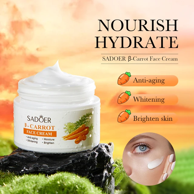 Sadoer B - Carrot Moisturizing Face Cream 50g