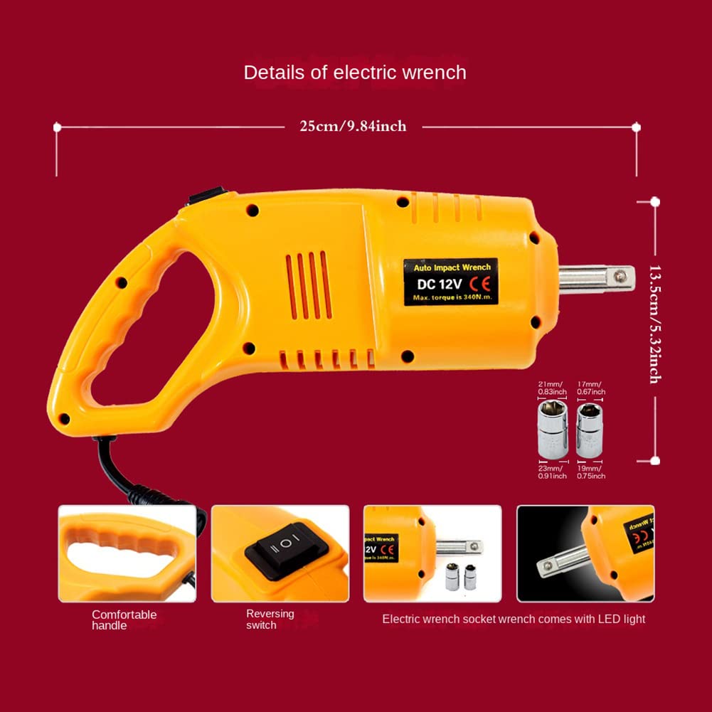 3 In 1 Electric Car Kit 12volts Automatic car Jack, Tyre Inflator, Wrench