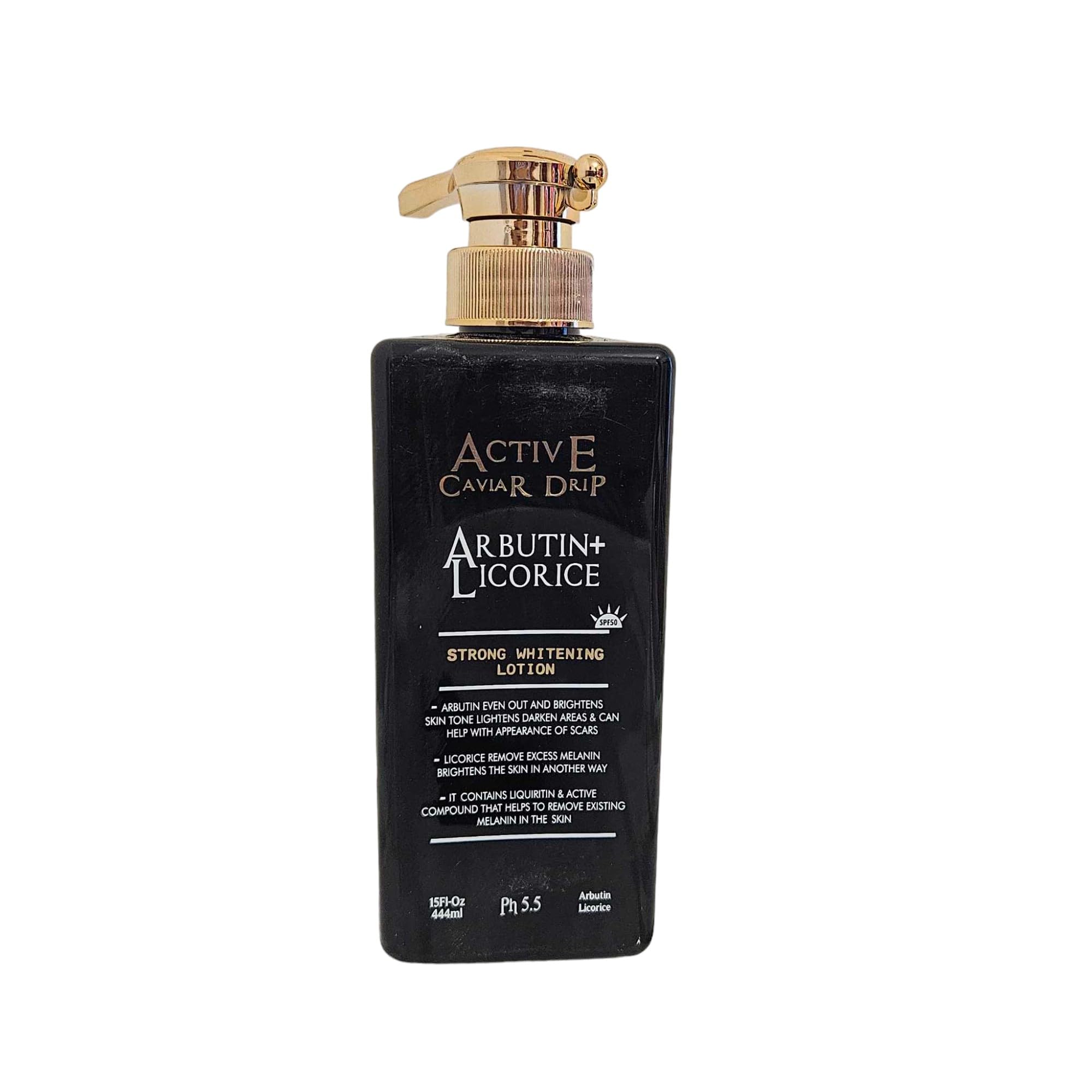 Active Caviar Drip Arbutin + Licorice Strong Whitening Lotion