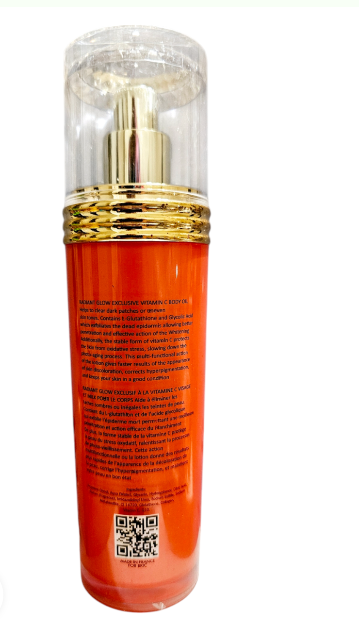 Radiant Glow Exclusive Gold Body Oil With Vitamin C 120 ml