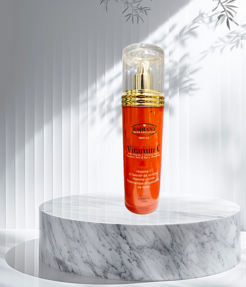 Radiant Glow Exclusive Gold Body Oil With Vitamin C 120 ml