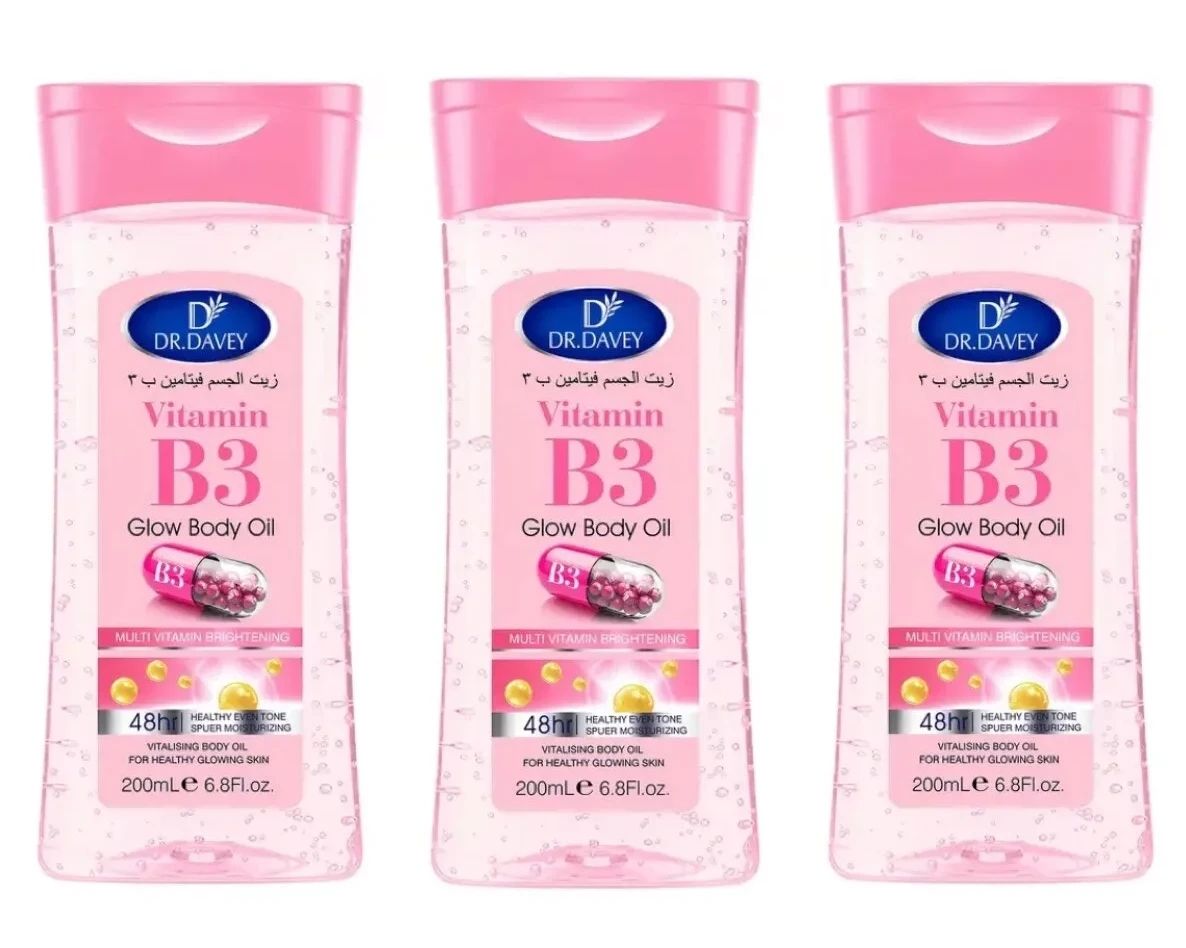 Dr Davey Vitamin B3 Glow Body Oil 200 ml
