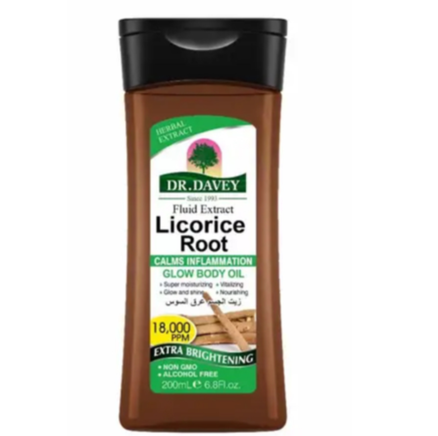 Dr Davey - Licorice Root Glow Body Oil 200 ml