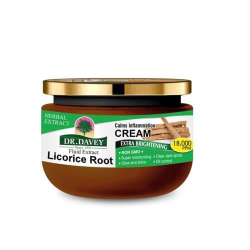 Dr Davey Licorice Root Brightening Dark Spot Corrector Remover Cream 248 ml