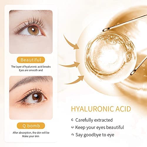 Sadoer Golden Moisturizing & Tender Anti-Wrinkle Eye Cream 60g / Improve Dark Circles and Eye Edema & Deeply Moisturize & Smooth and Tender Skin & Remove Eye Lines