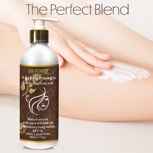 Egyptian Magic Nature Secret Whitening SPF 15 Body Milk With Argan Oil 500 ml