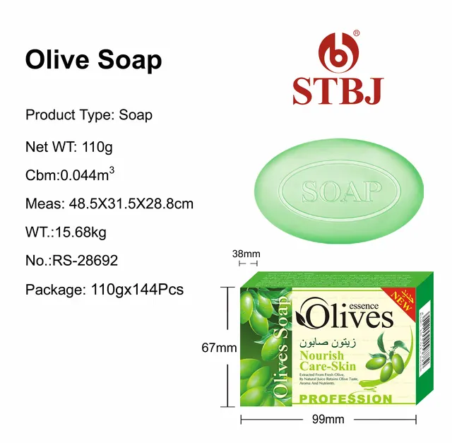 Cleanse Whitening skin olives soap