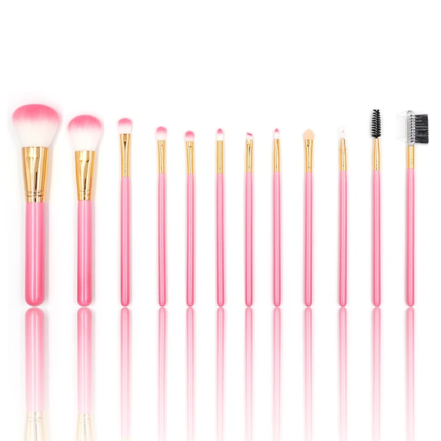 10pcs Makeup Brushes Professional Brush Set For Foundation Blush Eye Shadow view 5