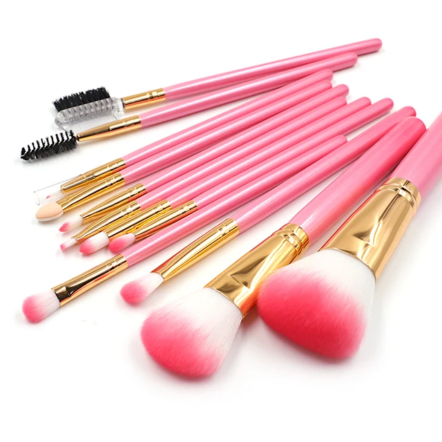 10pcs Makeup Brushes Professional Brush Set For Foundation Blush Eye Shadow view 4