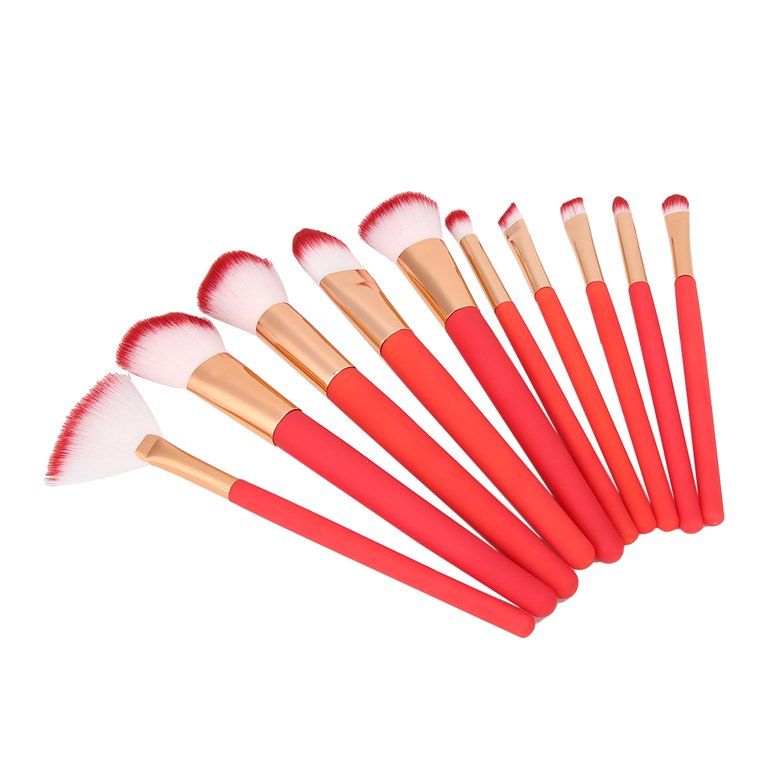 10pcs Makeup Brushes Professional Brush Set For Foundation Blush Eye Shadow view 8