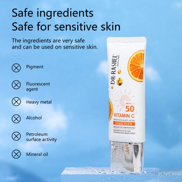 Vitamin C Brightening & Anti-Aging Sunscreen SPF 50 (50ml)