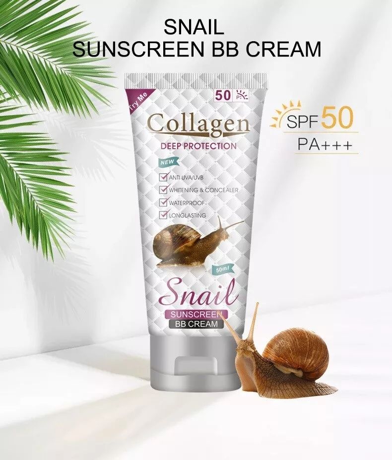 Collagen Snail Sunscreen BB Cream SPF 50