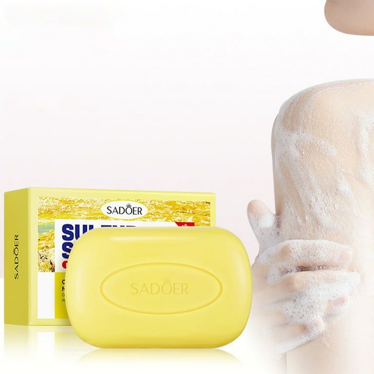 Sadoer Sulfur Cleaning Repair Multi-Action 3 In 1 Acne Soap 125g