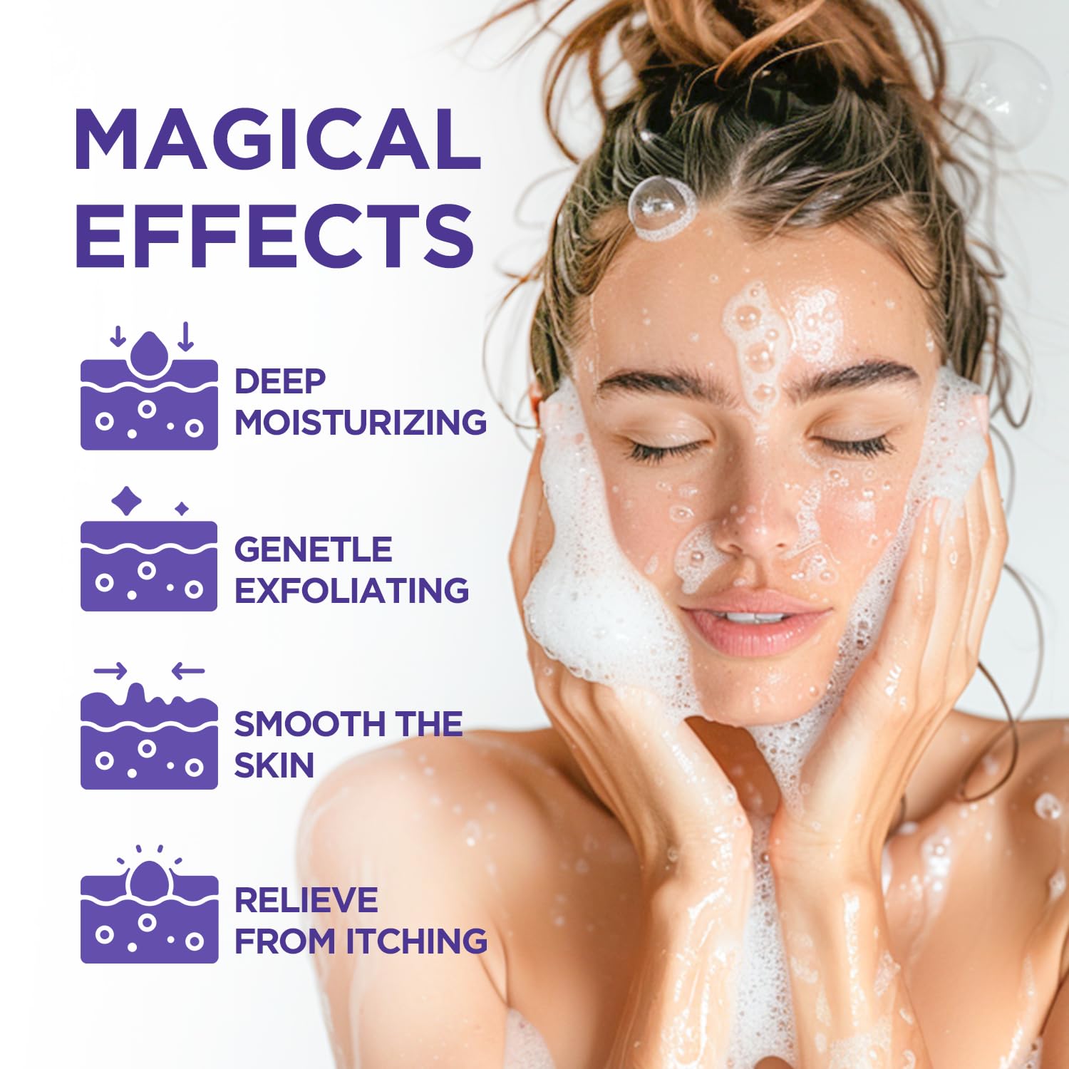 Sadoer Sulfur Cleaning Repair Multi-Action 3 In 1 Acne Soap 125g