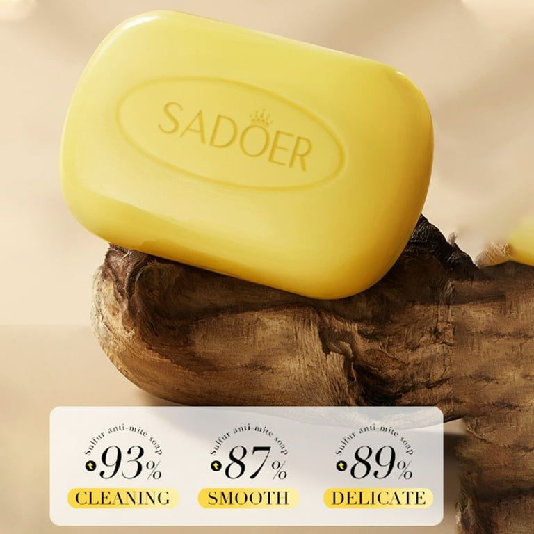 Sadoer Sulfur Cleaning Repair Multi-Action 3 In 1 Acne Soap 125g