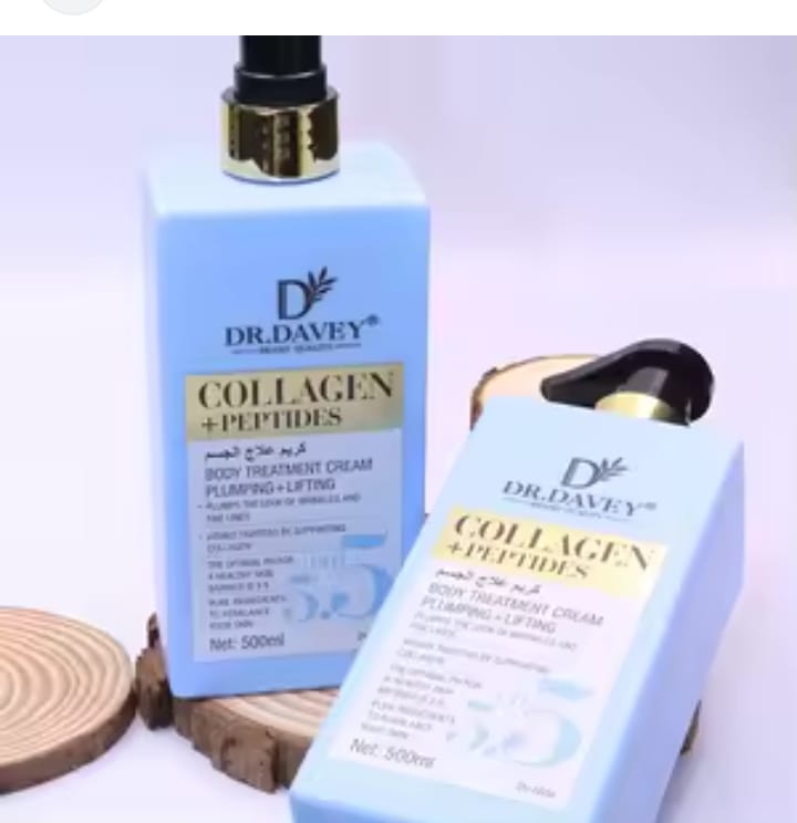Dr Davey Collagen+ peptides Body Treatment Cream +lifting(500ml)