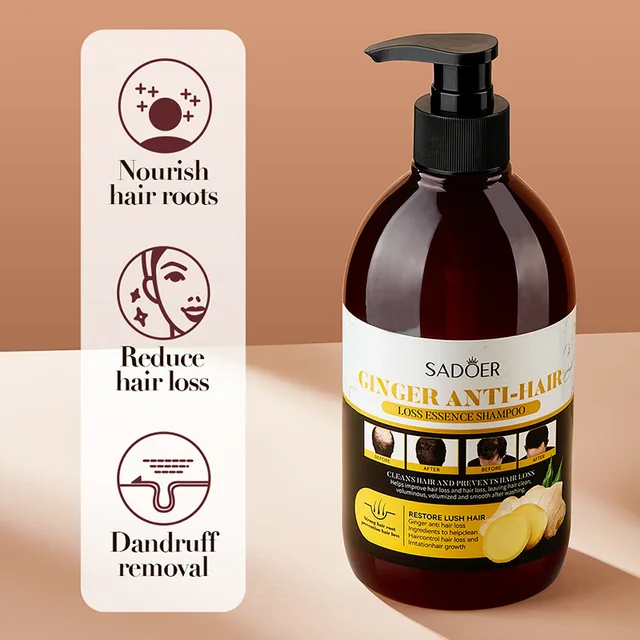 Sadoer Ginger Anti Hair Loss Shampoo