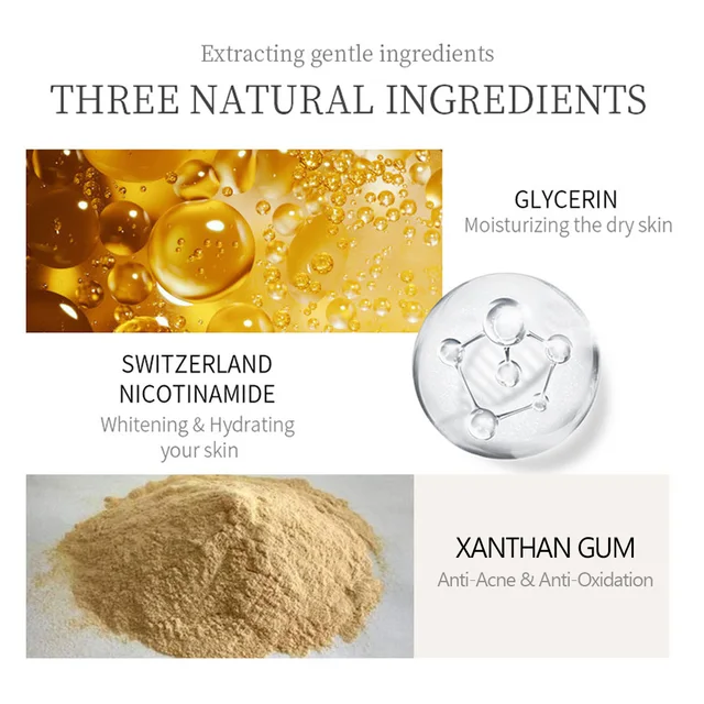 Aichun Beauty Moisturizing Brightening Facial Natural Rice Face Serum