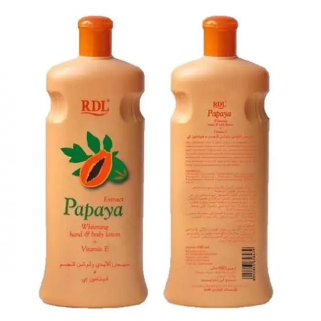 RDL Papaya Extract Whitening Hand & Body Lotion (600ml)