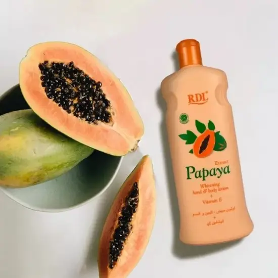 RDL Papaya Extract Whitening Hand & Body Lotion (600ml)