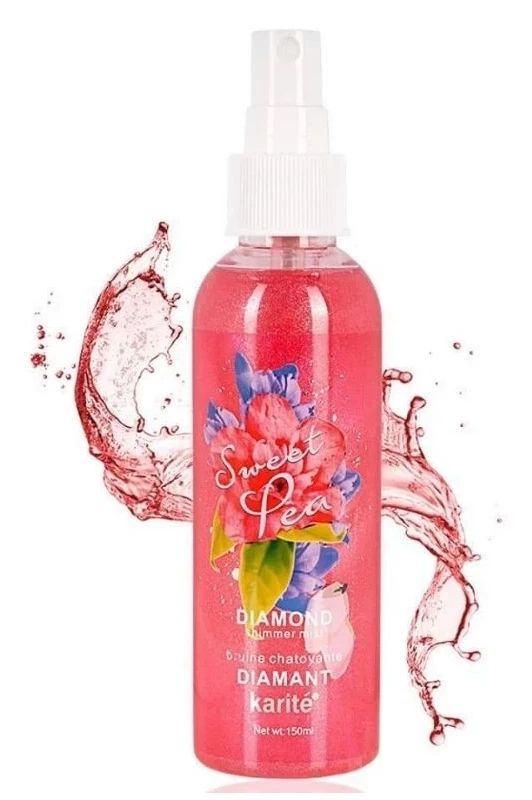 Karite Pink Pea Diamond Shimmer Mist 150 ml