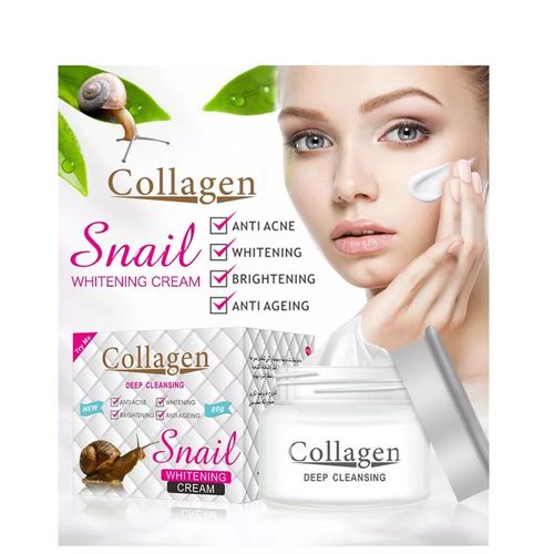 Pei mei Collagen Snail Whitening Cream For Face - 80g