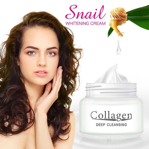 Pei mei Collagen Snail Whitening Cream For Face - 80g