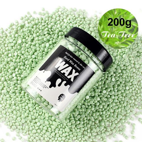 200g Hard Wax Beads for Wax Heater Machine Hair Remove Hot Film Waxing Beads Brazilian Waxing Pearl Beans for Wax Warmers Pot