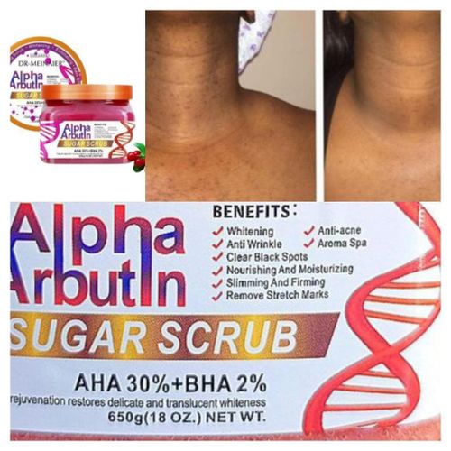 DR Meinaier  Face & Body Alpha Arbutin Sugar Scrub 650g