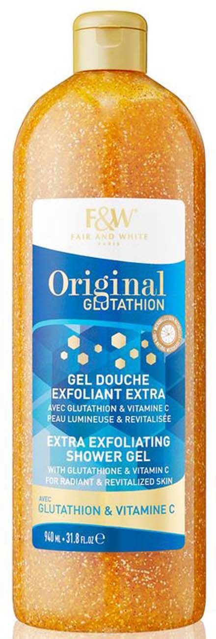 Fair and White Original Glutathion Extra Exfoliating Shower Gel 940ml