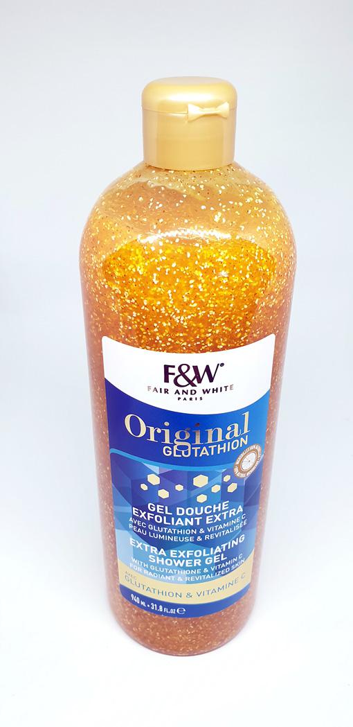 Fair and White Original Glutathion Extra Exfoliating Shower Gel 940ml