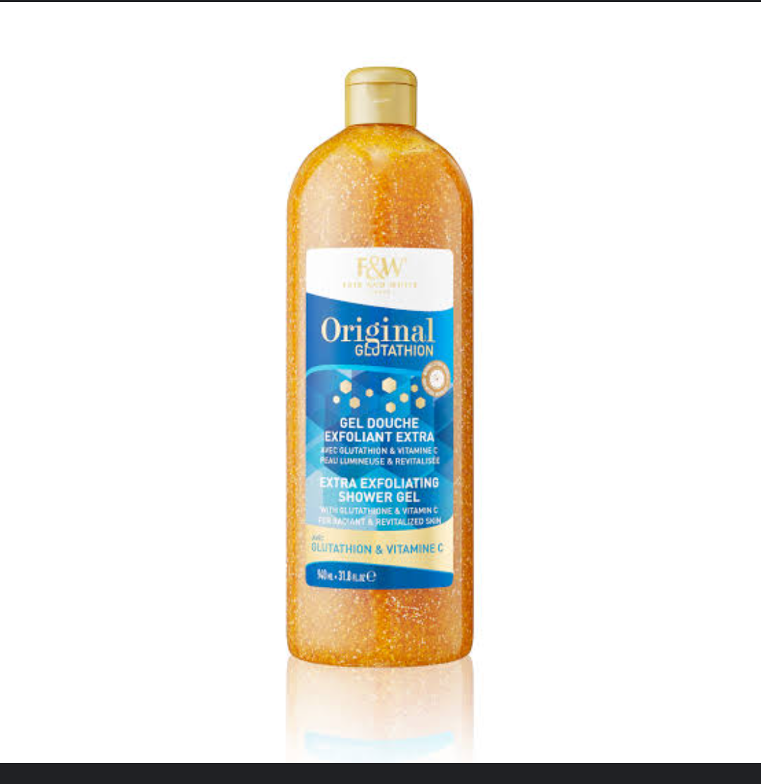 Fair and White Original Glutathion Extra Exfoliating Shower Gel 940ml