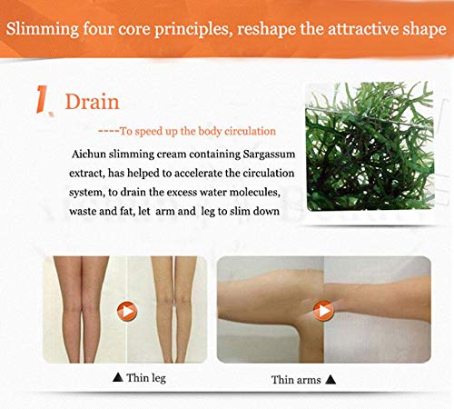 Aichun Beauty Green tea Slimming Cream Cellulite Removal Fat burning Lose weight 200ml