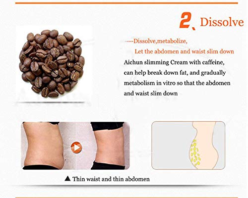 Aichun Beauty Green tea Slimming Cream Cellulite Removal Fat burning Lose weight 200ml